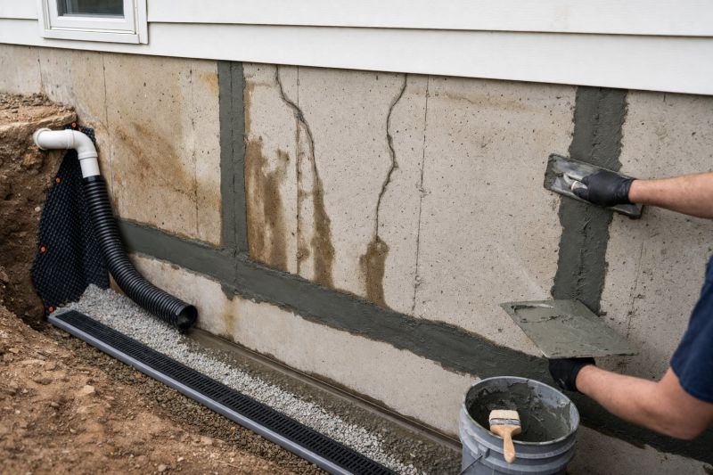 Basement Foundation Repair in Davidson County, NC