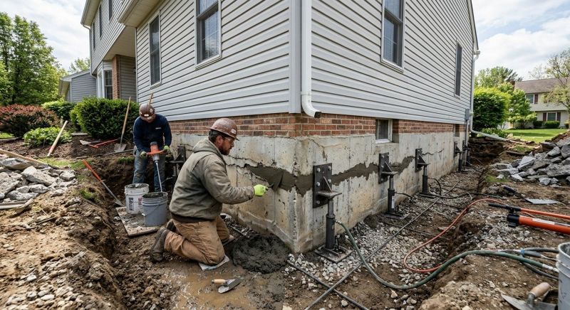 Basement Foundation Repair in Lexington, NC