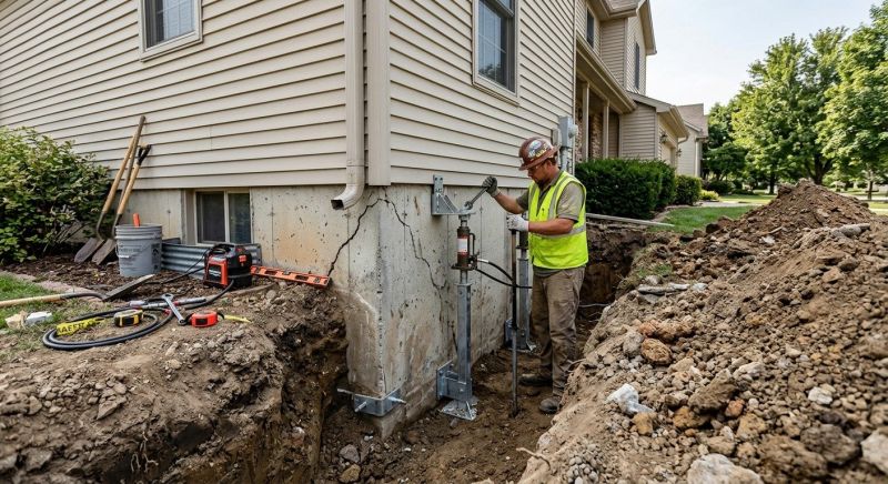 Basement Foundation Repair in Pfafftown, NC
