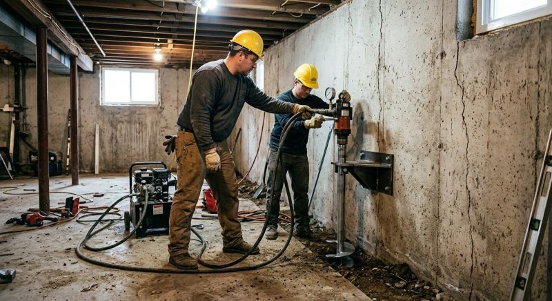 Basement Stabilization in High Point, NC