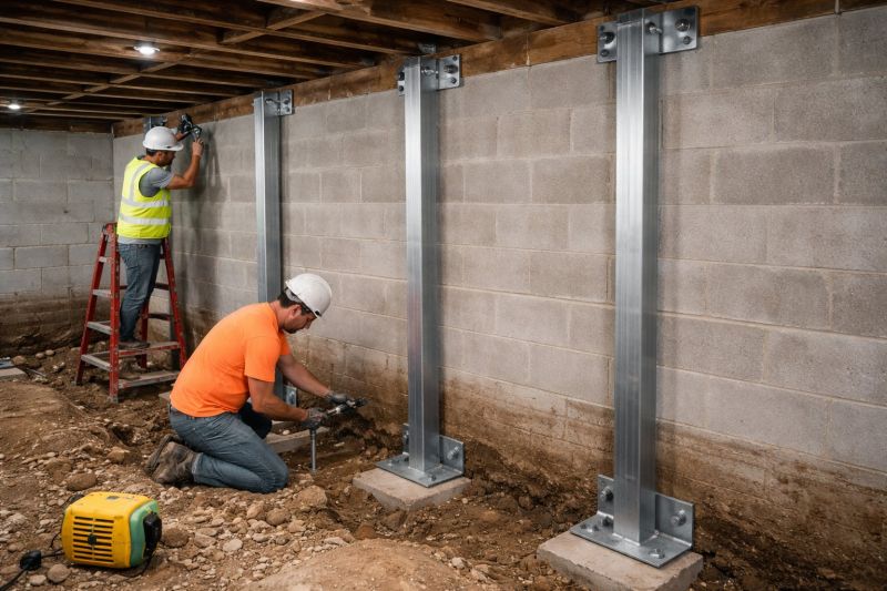 Basement Stabilization in High Point, NC