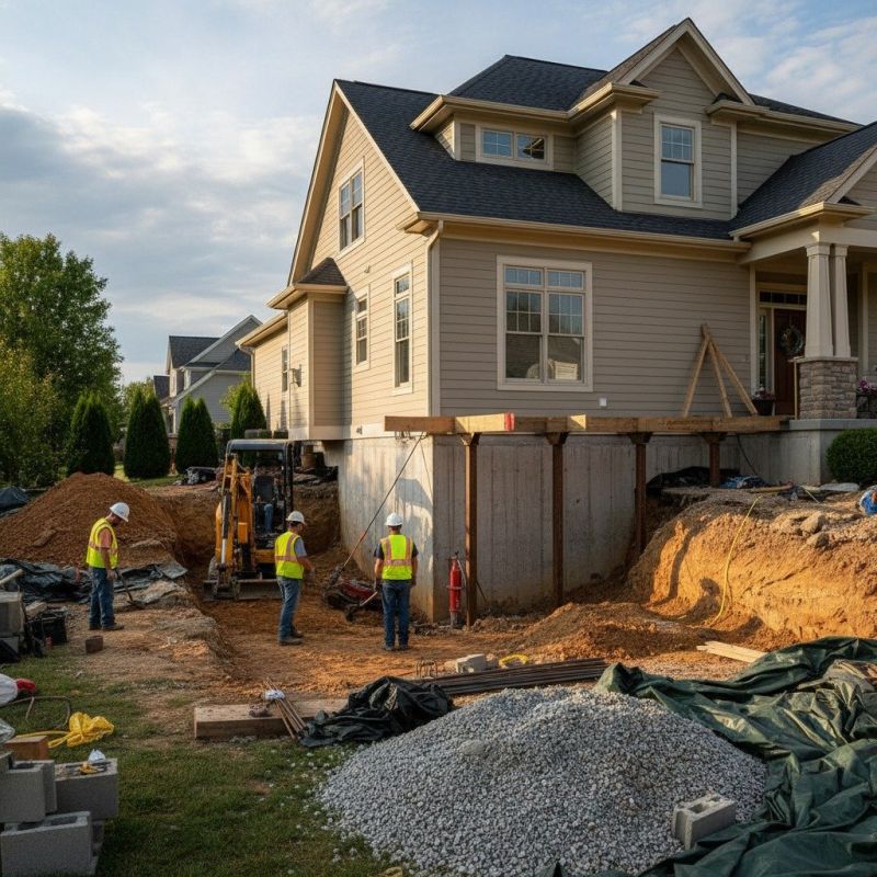 Building Foundation Repair in Browns Summit, NC