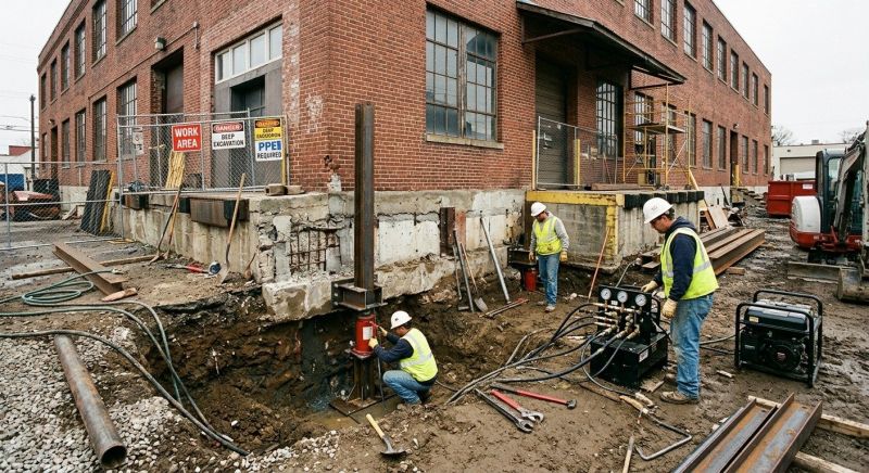 Building Foundation Repair in Guilford County, NC