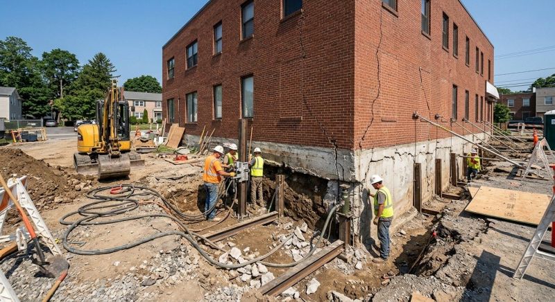Building Foundation Repair in Randleman, NC