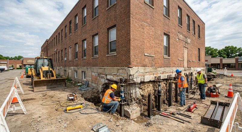 Commercial Foundation Repair in High Point, NC