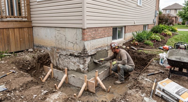 Concrete Foundation Repair in Browns Summit, NC