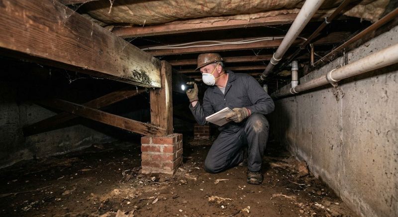 Crawl Space Leveling in High Point, NC