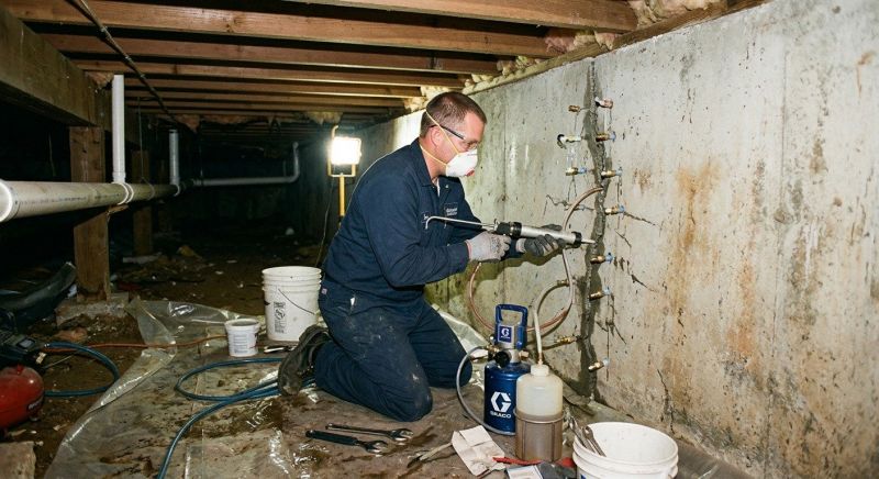 Crawlspace Foundation Repair in Jamestown, NC