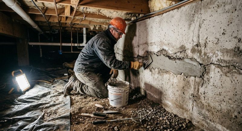 Crawlspace Foundation Repair in Randleman, NC
