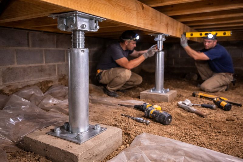 Crawlspace Structural Repair in High Point, NC
