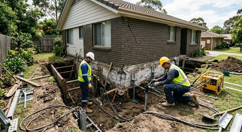 Foundation Damage Repair in Browns Summit, NC
