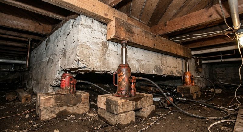 Foundation Jacking in Clemmons, NC