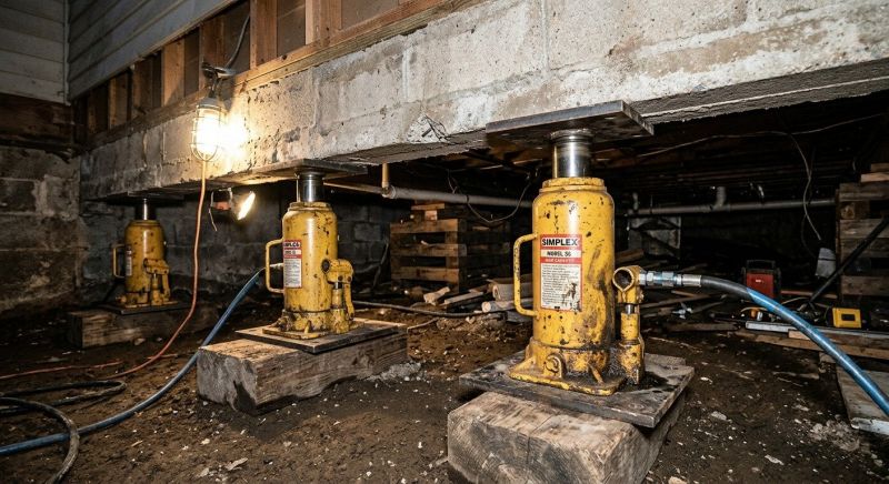 Foundation Jacking in Clemmons, NC