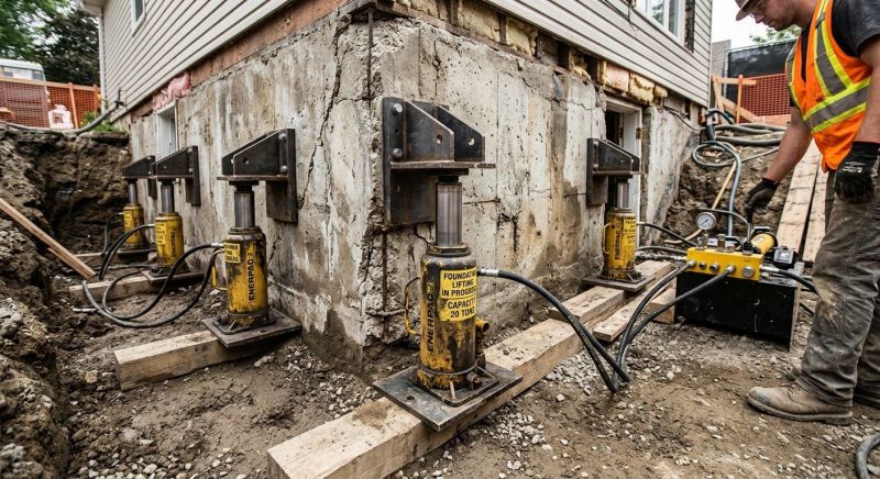 Foundation Jacking in Colfax, NC