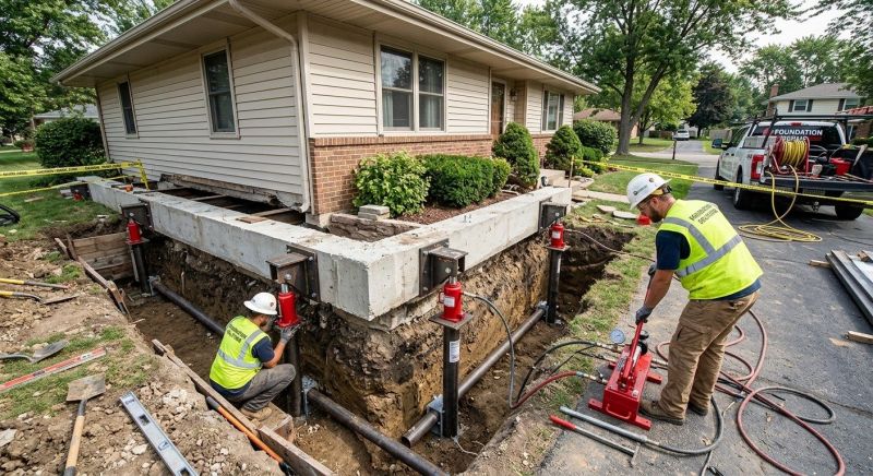 Foundation Jacking in Colfax, NC