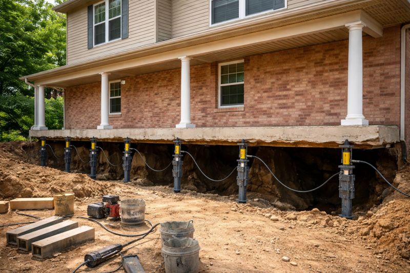 Foundation Jacking in Guilford County, NC