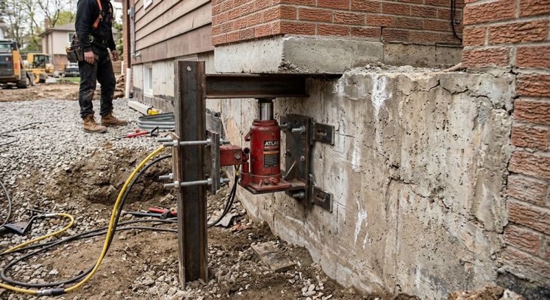 Foundation Jacking in Jamestown, NC