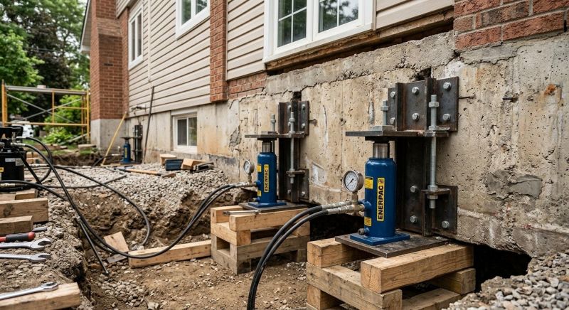Foundation Jacking in Kernersville, NC