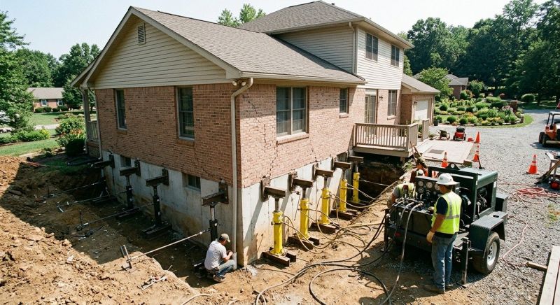 Foundation Jacking in High Point, NC