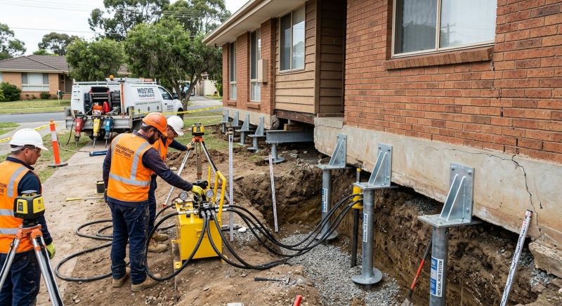 Foundation Jacking in Randleman, NC