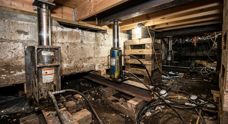 Foundation Jacking in Stokesdale, NC