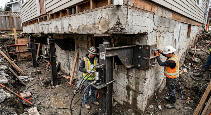 Foundation Lifting in Jamestown, NC