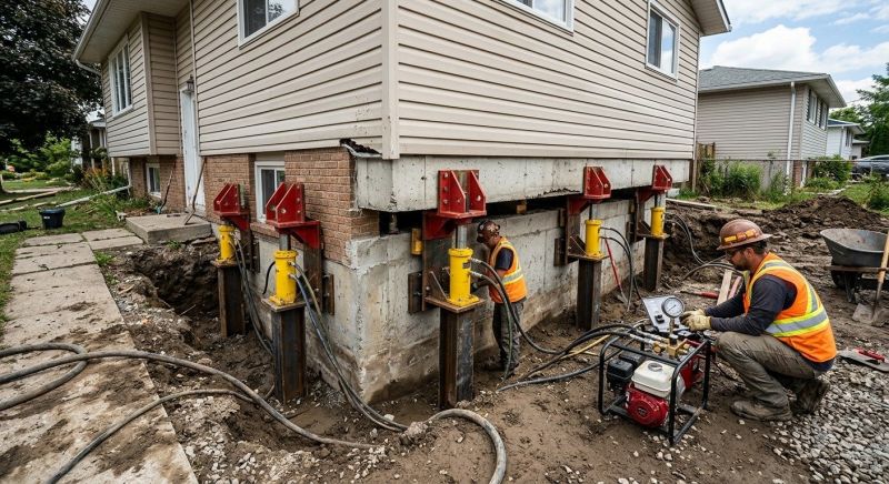 Foundation Lifting in Walnut Cove, NC