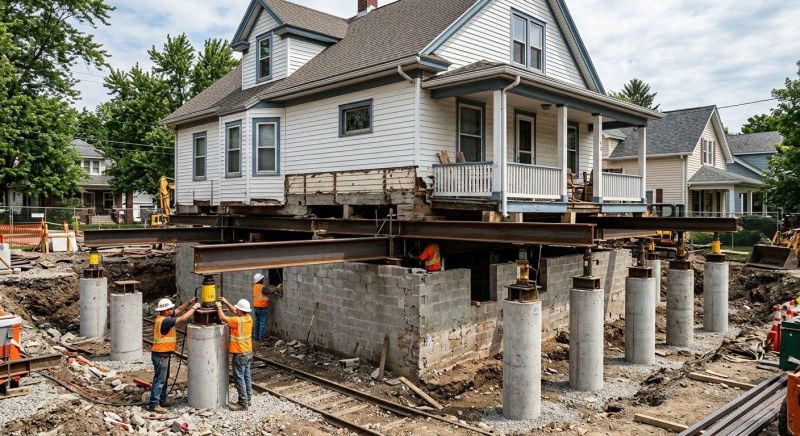 Foundation Raising in Thomasville, NC