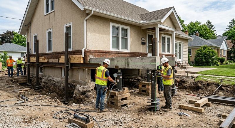 Foundation Releveling in High Point, NC