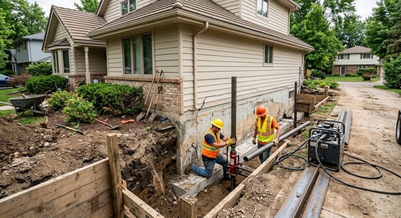 Foundation Repair in Walnut Cove, NC