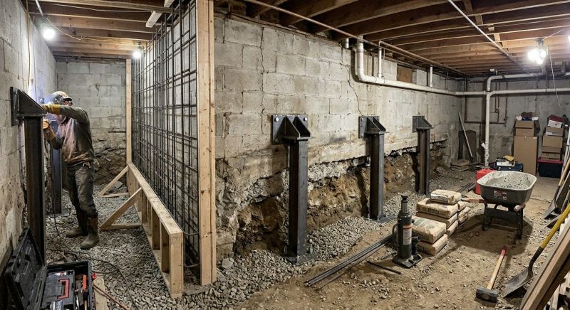 Foundation Stabilizing in Colfax, NC