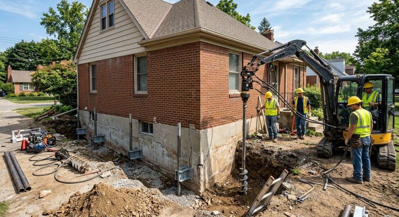 Foundation Stabilizing in Gibsonville, NC