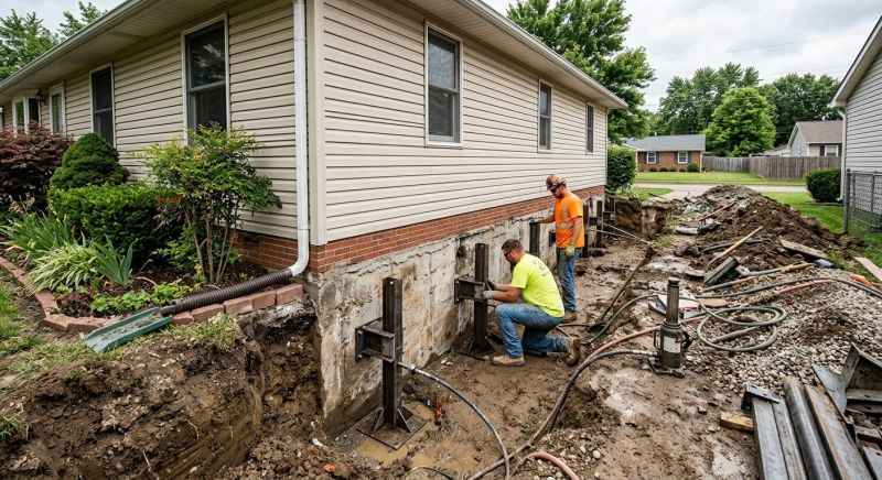 Foundation Stabilizing in Kernersville, NC