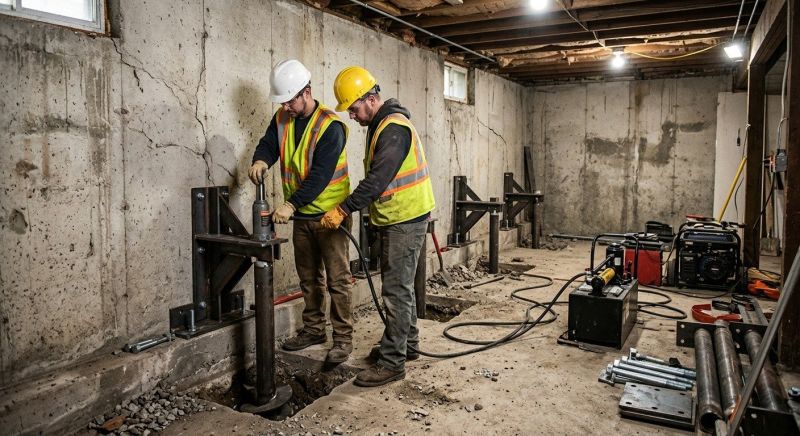 Foundation Stabilizing in Oak Ridge, NC