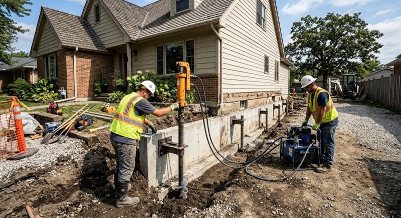 Foundation Stabilizing in Walnut Cove, NC