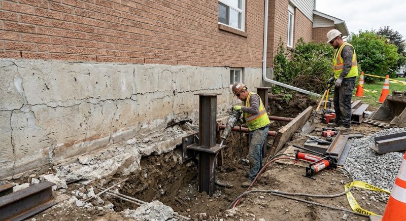 Foundation Structural Repair in Rural Hall, NC