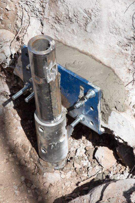 Helical Pile Installation in High Point, NC