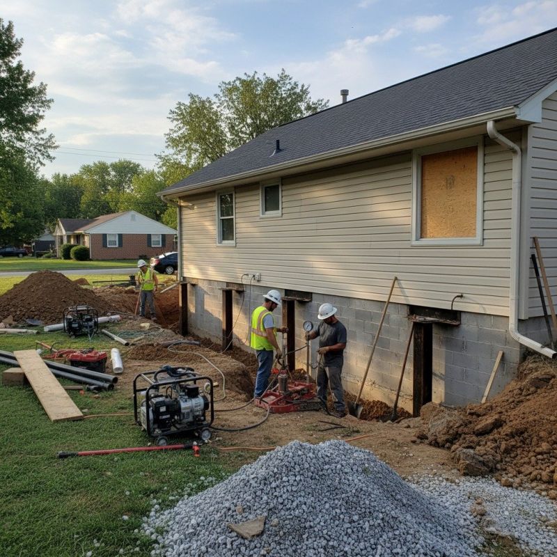 Home Foundation Repair in Guilford County, NC