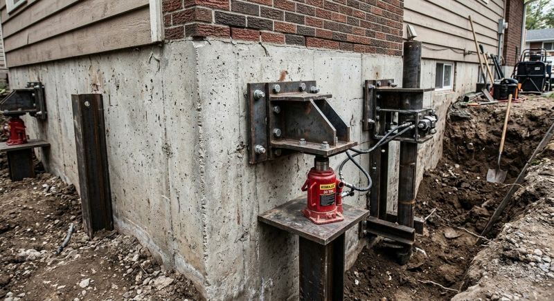 House Foundation Leveling in High Point, NC