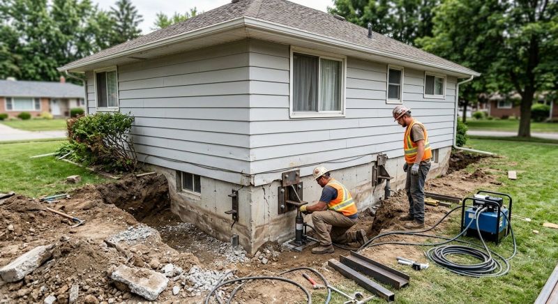 House Foundation Repair in Clemmons, NC