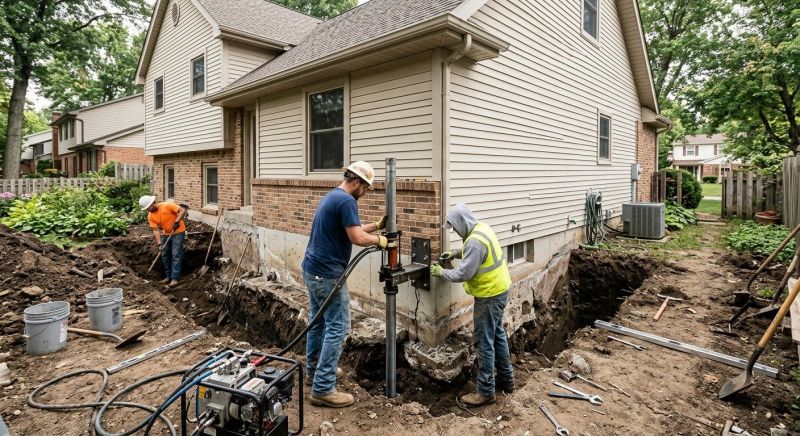 House Foundation Repair in High Point, NC