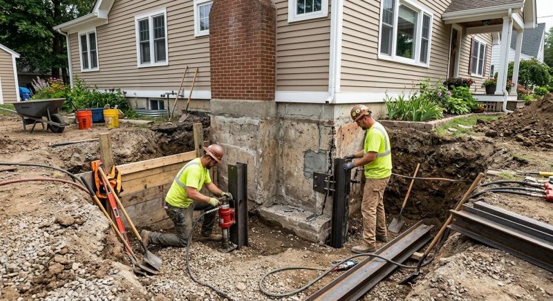 House Foundation Repair in Stokesdale, NC