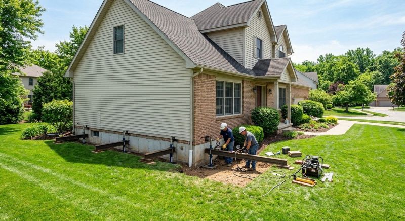 House Leveling in Gibsonville, NC