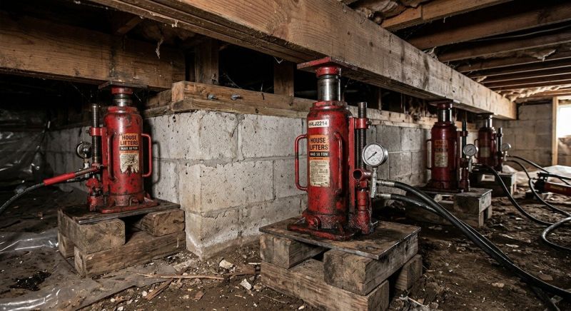 House Settling Repair in High Point, NC