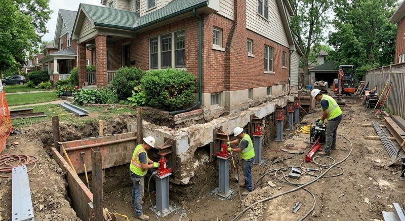 House Underpinning in High Point, NC
