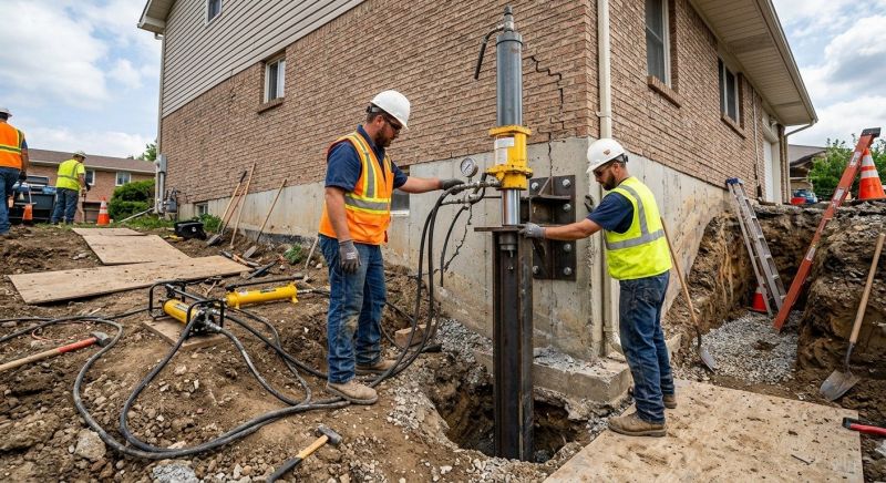 Settling Foundation Service in Forsyth County, NC