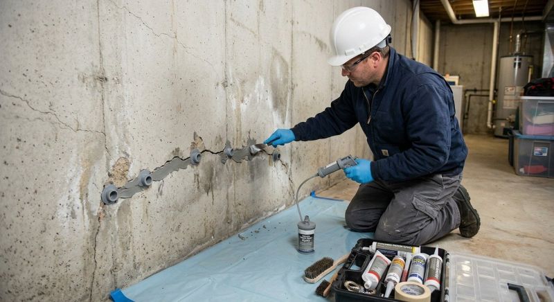 Structural Crack Repair in High Point, NC