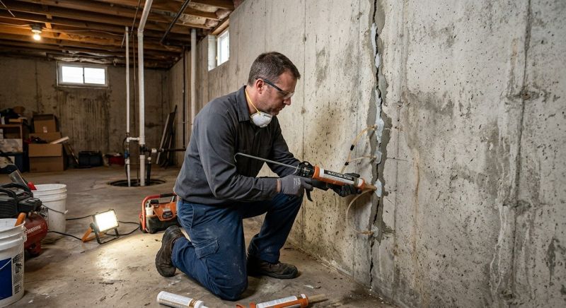Structural Crack Repair in High Point, NC