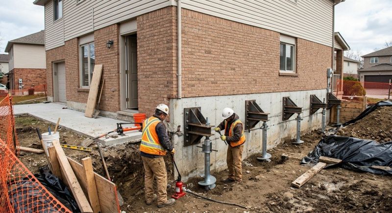 Structural Foundation Repair in Browns Summit, NC