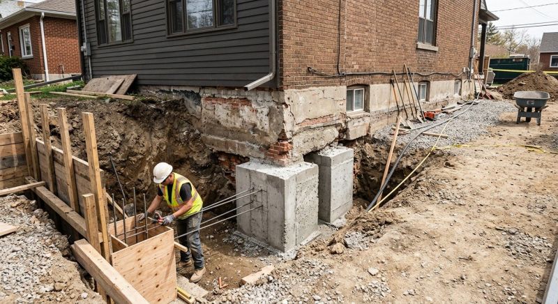 Structural Underpinning in High Point, NC